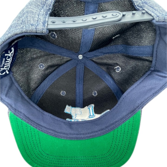 Original CHUCK Flat Billed Casual Hat Cap Adjustable SnapbackㅣNo to BulliesㅣNWT - Picture 7 of 8
